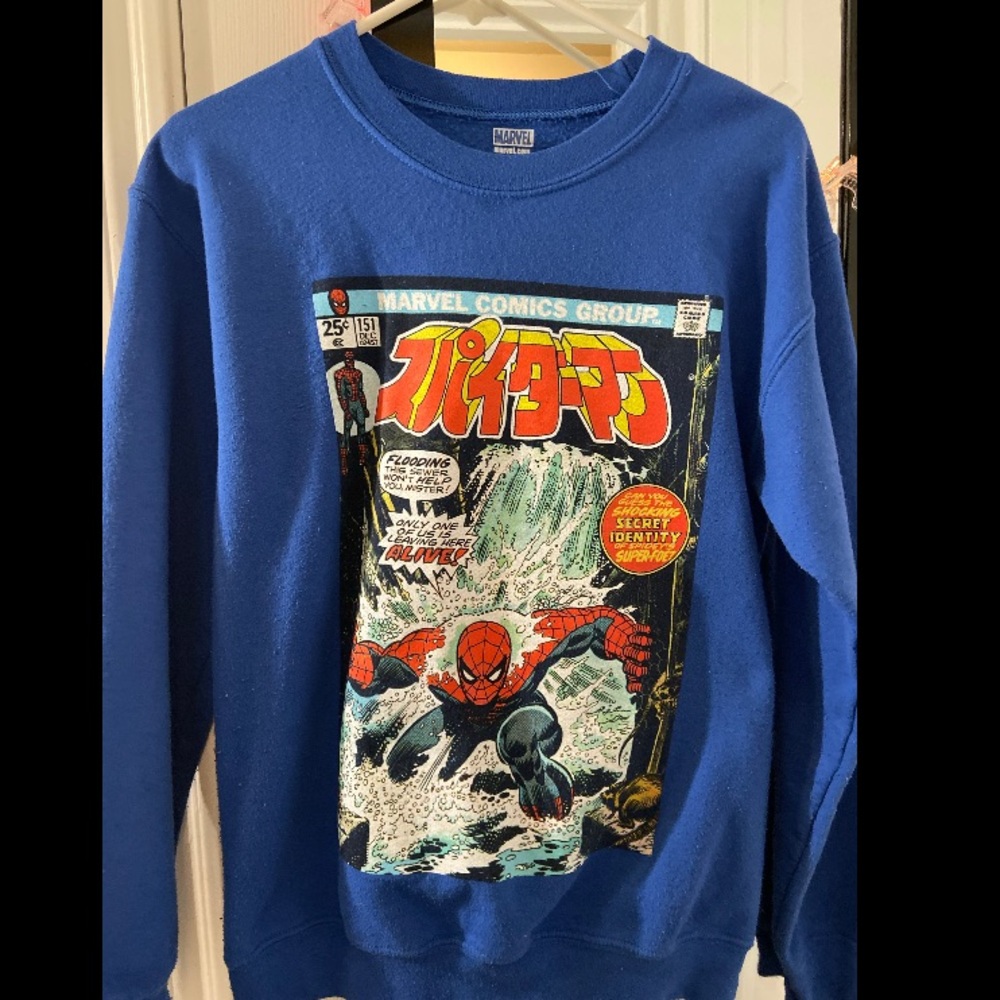 Spider man sweater